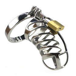 metal male cb restraint device penis chastity cage