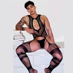 elastic stockings fishnet stockings