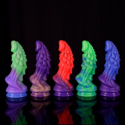 silicone dragon realistic g spot alien dildo