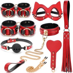 red black bondage kit