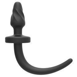 fetish collection twirly dog tail plug large