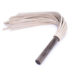 wooden round handle flogger